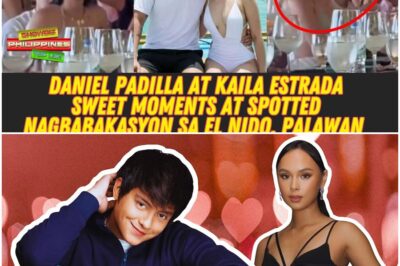 UMALINGASAW ang usap-usapan tungkol sa tunay na estado nina Daniel Padilla at Kaila Estrada matapos silang mahuli sa aktong napakatamis sa El Nido! NAGULANTANG ang lahat sa mga kumakalat na litrato ng kanilang bakasyon na tila hindi na maitatago pa kaya click to discover the whole story.c