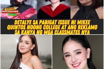 Detalye sa pabigat issue ni Mikee Quintos nung college at ang reklamo sa kanya ng mga classmates nya