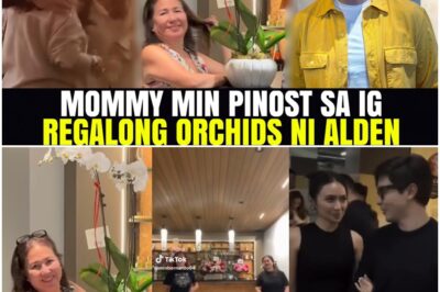 SHOCKING ROMANTIC GESTURE! 😱💐 Mommy Min shared Alden Richards’ gift of stunning orchids, sparking buzz among fans of KathNiel. The sweet display of affection captured hearts online, hinting at deeper feelings and surprising fans who weren’t expecting such a public gesture. You won’t believe what happened next.