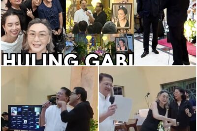 HINDI MAIPALIWANAG! Ang tahimik sanang burol ni Sara Jane Paez ay biglang nabulabog at napuno ng hindi inaasahang kantahan at sayawan nina Gary V at Martin Nievera na nag-iwan sa lahat ng mga naroon na tulala at hindi makapaniwala sa nakikitang kaganapan sa harap ng kabaong. You won’t believe what happens next.