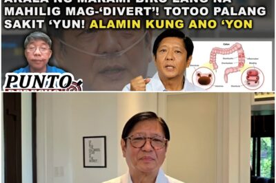 ‘DIVERTICULITIS’ ANG SAKIT NI PBBM! AKALA NG MARAMI BIRO LANG NA MAHILIG MAG-‘DIVERT’! 