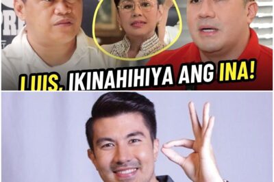 SHOCKING FAMILY DRAMA 😱🔥💔 Luis Manzano reportedly embarrassed his mother, Vilma Santos, in a viral statement that has divided the public! Fans are debating loyalties, intentions, and hidden truths. What really happened between the iconic mother-son duo? Click to uncover the full story.