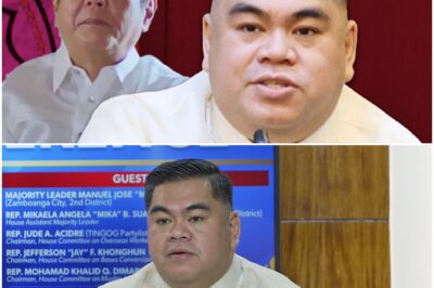 SHOCKING STATEMENT 😱🔥 Tingog Party-List Rep. Jude Acidre emphasizes that any impeachment plan against President Bongbong Marcos must be based on solid evidence and constitutional grounds! Rumors, political tension, and public debate are heating up. Could this halt attempts—or spark an even bigger controversy? You won’t believe what happened next.