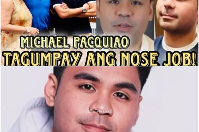 SULITIN! Tumambad ang bagong anyo ni Michael Pacquiao matapos ang isang matagumpay na nose job na talagang nagpabago sa kanyang hitsura; masdan ang kagalakan nina Jinkee at Manny dahil sa perpektong resulta na ito na tiyak na pag-uusapan ng buong bansa ngayon. I-click para malaman ang buong kuwento.
