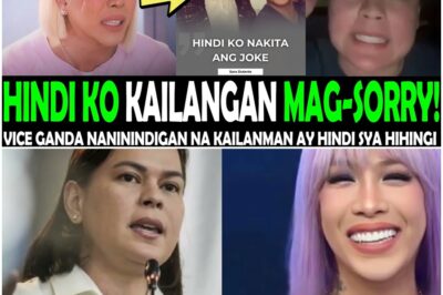 SHOCKER!⚡😲 Vice Ganda, tikom ang bibig pero malinaw ang paninindigan—WALANG SORRY para kay VP Sara Duterte!🔥💬 Umaalon ang reaksyon ng netizens, may rebelasyon pang paparating. Ano ang susunod na mangyayari?👁️‍🗨️ Details that change everything – read on.