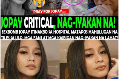 OMG! 😱🔥 KAKAPASOK LANG sa ospital si SEXBOMB Jopay—kritikal ang lagay matapos maaksidente! Ang fans ay nag-aalala, social media ay nag-uumapaw sa balita, at maraming tanong ang bumabalot sa kanyang kalagayan. Ano ang nangyari sa likod ng aksidente? Click to discover the whole story.