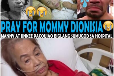 Gimbal ang buong bansa sa malungkot na balitang isinugod sa emergency room ang minahal nating si Mommy Dionisia dahil sa kritikal na kondisyon! Sukdulan ang kaba ng pamilya Pacquiao habang nagkakagulo sa loob ng ospital para sa kanyang kaligtasan. Saksihan ang buong katotohanan. Click to discover the whole story.