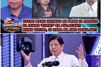 TOTOO BANG INISNAB NI PBBM SI ARROYO SA ISANG ‘EVENT’ SA BULACAN?