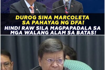 DUROG SINA MARCOLETA SA PAHAYAG NG DFA! HINDI RAW SILA MAGPAPADALA SA MGA WALANG ALAM SA BATAS!