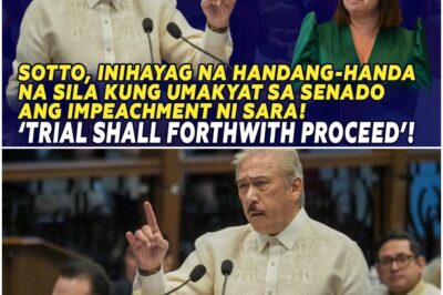 NAG-INIT ang tensyon nang ibunyag ni Sotto ang buong pwersang paghahanda ng Senado sakaling matuloy ang impeachment ni VP Sara! NAGIMBAL ang marami sa tindi ng paghahanda para sa inaabangang banggaan sa mataas na kapulungan. AABANGAN ang susunod na kabanata! Ang susunod na mangyayari ay tiyak na ikakagulat niyo.