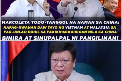 NAKAKAHIYA ang lantarang pagpanig na naman ni Marcoleta sa dayuhan habang binabalewala ang karapatan ng mga Pilipino sa ating sariling teritoryo. WINAWASAK nang pino pero tagos sa buto ni Pangilinan ang kanyang baluktot na katwiran at iniwan siyang tulala sa hiya. Hindi ka maniniwala sa susunod na mangyayari.