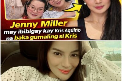 Kris Aquino na-touch sa Planong gawin ni Jenny Miller para sa kanya at ang wino-worry ngayon ni Kris
