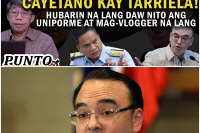 GRABE PALA ANG PAMBABASTOS NI CAYETANO KAY TARRIELA!