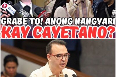 ANG LALA! CAYETANO SOBRANG NAPAHIYA NGAYON!