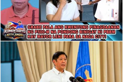 GRABE PALA ANG KWENTONG PINAGDAANAN NG P500-M NA PONDONG BINIGAY NI PBBM KAY MAYOR LENI