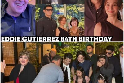 YUMANIG! Halos tumigil ang kasiyahan nang mapahagulgol si Eddie Gutierrez sa gitna ng selebrasyon dahil sa isang espesyal na pagbati na tuluyang nagpalambot sa kanyang puso. NABIGLA! Maging si Annabelle Rama ay hindi makapaniwala sa nakakakilabot na tagpong ito ng wagas na pagmamahal. Hindi ka maniniwala sa susunod na mangyayari.