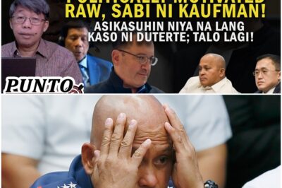 ICC LIST KASAMA SINA BATO AT BONG GO, ‘POLITICALLY MOTIVATED’ RAW, SABI NI KAUFMAN!