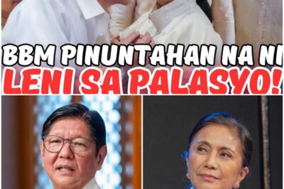 ETO NA! LENI ROBREDO PINUNTAHAN NA SI BBM!