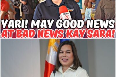 HALAKA! MAY GOOD NEWS AT BAD NEWS KAY VP SARA!