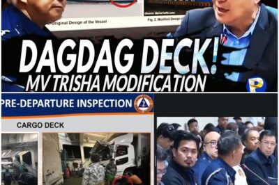 Overloading modification passenger deck sa Aleson MV Trisha nabistong inapruhan ng Marina