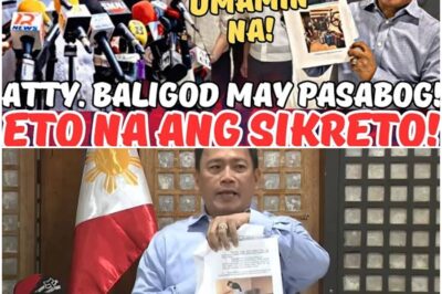 ATTY BALIGOD UMAMIN NA! YARI NABUKING NA NGAYON!