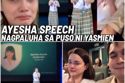 BUMUHOS ang luha ni Yasmien Kurdi sa harap ng maraming tao sa school event ng anak! NAGULAT ang lahat nang hindi napigilan ng aktres ang matinding emosyon habang pinakikinggan ang madamdaming speech ni Ayesha Zara. TUMAGOS sa puso ang bawat salita. Pindutin para sa video, maiiyak ka rin.