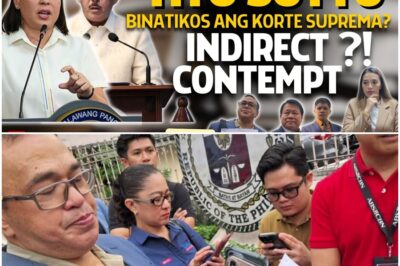 Sen. SOTTO MAKUKULONG?! Indirect Contempt Isinampa sa Korte Suprema