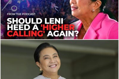 What will convince Leni Robredo to run again for president?