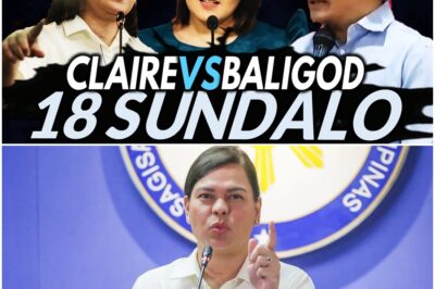 Atty. Levito Baligod, 18 Sundalo, at Sara Duterte SINAGOT ni Claire Castro