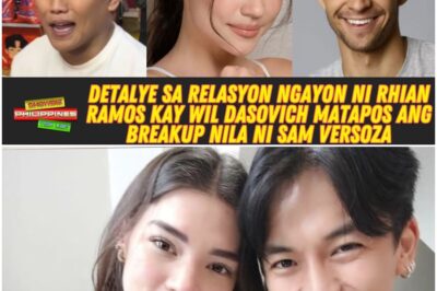 SHOCKING! Halos hindi makapaniwala ang buong mundo ng showbiz sa mga bagong detalye na nag-uugnay kay Rhian Ramos sa sikat na vlogger na si Wil Dasovich habang mainit pa ang usapin ng kanyang breakup kay Sam Versoza na tila ba may malalim na itinatagong sikreto. Ang mga detalyeng magpapabago sa lahat – magpatuloy sa pagbabasa.