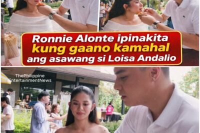 Loisa Andalio Alagang alaga ni Ronnie Alonte! Hinipan pa ni Ronnie ang kwekkwek bago isubo! WOW!