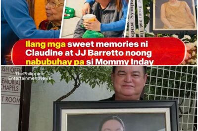 NATUNAW ang puso ng lahat sa ibinahaging video ni JJ Barretto na nagpapakita ng tamis ng pagsasama nina Mommy Inday at Claudine bago ang trahedya! NAGULANTANG ang marami sa lalim ng kanilang ugnayan na ngayon lang naipakita nang ganito kalinaw. Hindi ka maniniwala sa susunod na mangyayari.