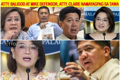 NAKU ATTY. CLAIRE CASTRO may PASABOG! 18 EX-MARINES, ATTY. BALIGOT at MIKE DEFENSOR nagtuturuan na!