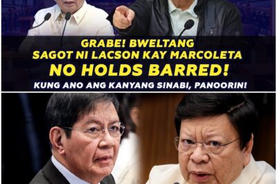 GRABE! BWELTANG SAGOT NI LACSON KAY MARCOLETA — NO HOLDS BARRED!