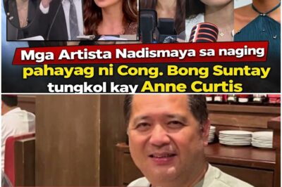 Cong. Bong Suntay PINAPAHINGI ng Paumanhin kay Anne Curtis! Mga ArtistaNABASTUSAN sa ginawa nito!