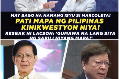 MAY BAGO NA NAMANG ISYU SI MARCOLETA! PATI MAPA NG PILIPINAS KINIKWESTYON NIYA!