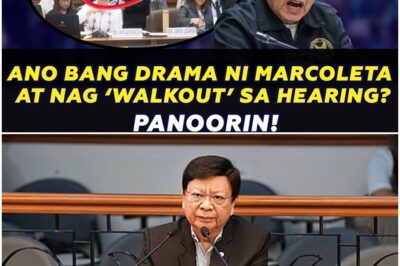 ANO BANG DRAMA NI MARCOLETA AT NAG ‘WALKOUT’ SA HEARING? PANOORIN!