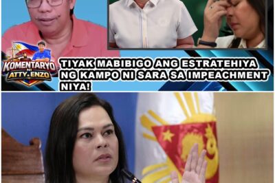 TIYAK MABIBIGO ANG ESTRATEHIYA NG KAMPO NI SARA SA IMPEACHMENT NIYA!