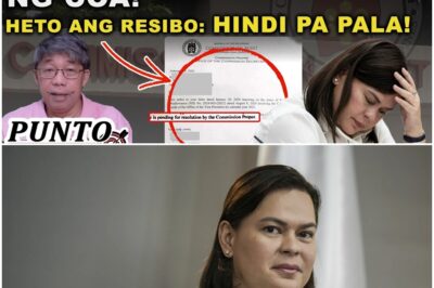 SABI NG MGA DDS ‘CLEARED’ NA SI SARA NG COA! HETO ANG RESIBO: HINDI PA PALA!