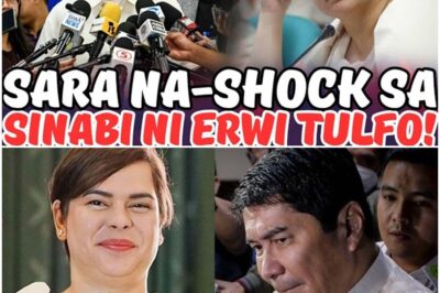 ETO NA! ERWIN TULFO MAY PASABOG KAY VP SARA DUTERTE!