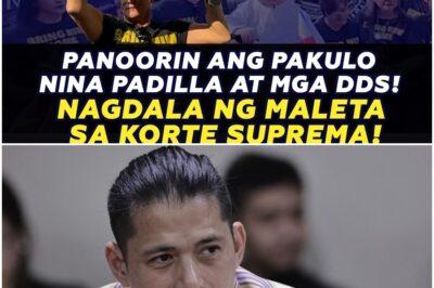 PANOORIN ANG PAKULO NINA PADILLA AT MGA DDS! NAGDALA NG MALETA SA KORTE SUPREMA!