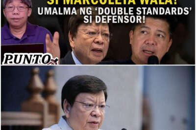BAKIT DAW SILANG MGA DONORS KAKASOHAN, SI MARCOLETA WALA! UMALMA NG ‘DOUBLE STANDARDS’ SI DEFENSOR!