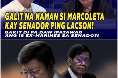 GALIT NA NAMAN SI MARCOLETA KAY SENADOR PING LACSON!