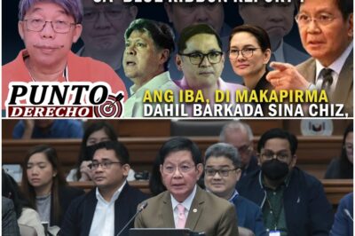 APAT (4) LANG NA SENADOR ANG MAY PANININDIGANG PUMIRMA SA ‘BLUE RIBBON REPORT’!