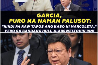 GARCIA, PURO NA NAMAN PALUSOT
