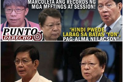 ANGYABANG AT HAMBOG KASI,NGAYON GUSTONG IPABAGO NI MARCOLETA ANG RECORDS NG MGA MEETINGS AT SESSION!