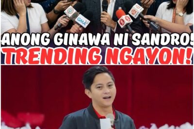 ETO NA! SANDRO MARCOS TRENDING NGAYON ANONG NANGYARI