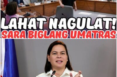YARE! SARA BIGLANG UMATRAS! ANONG NANGYAR?!