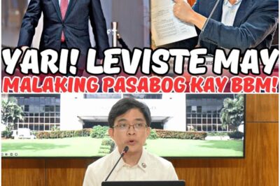 AYAN NA! LEVISTE BUMALIKTAD NA KAY BBM? MATINDING PASABOG TO!