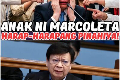 ANAK NI MARCOLETA SINAMPAL SA HEARING!